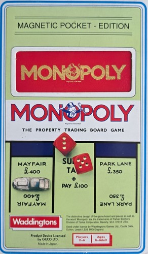Monopoly magnetic pocket - monopoly,