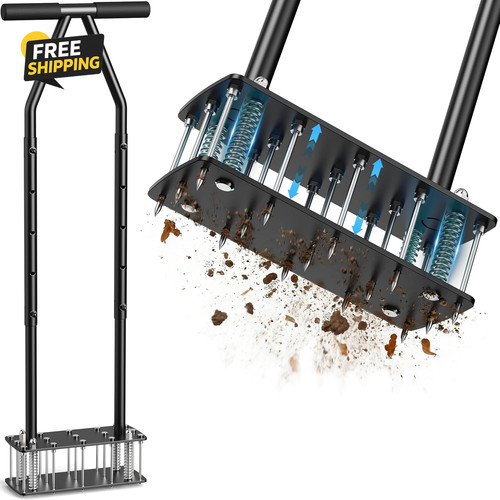 Manual lawn aerator tool 15 - aerator,