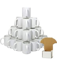 Large White Sublimation Mugs