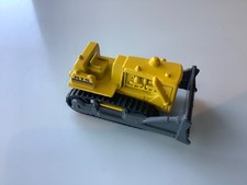 Maisto 1:64 Scale Yellow Diecast Bulldozer Construction Vehicle Truck