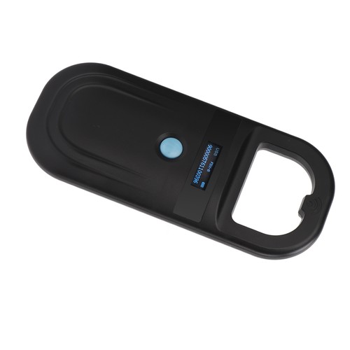 Black pet microchip - microchip, scanner