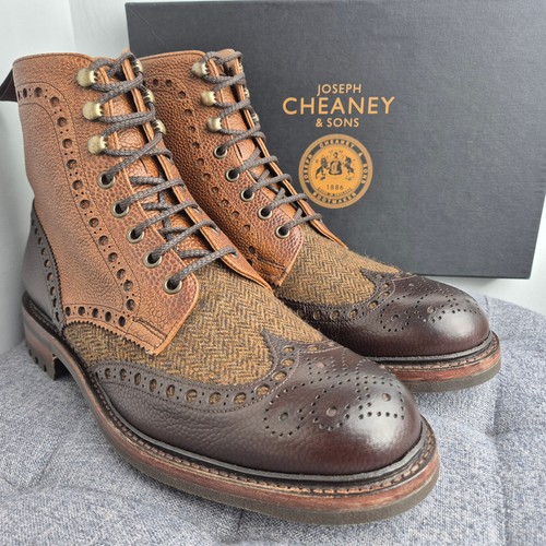 Joseph cheaney tweed f brown - cheaney,