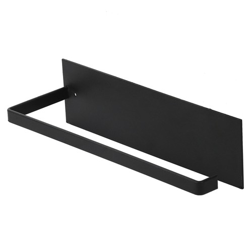 Black kitchen roll - kitchen, holder