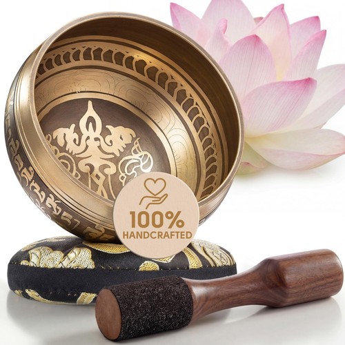 Tibetan singing bowl set for - singing,