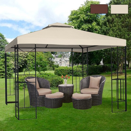 3x3m metal gazebo - 3x3m, pavilion