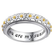 Mood Ring for Women Daisy