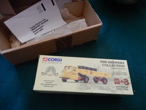 Corgi scammel scarab truck - scarab,