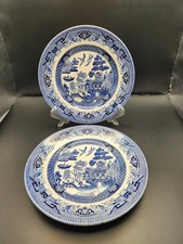 VINTAGE CHURCHILL BLUE & WHITE