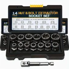 14PCS Bolt Extractor Impact