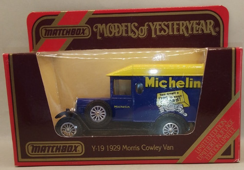 Matchbox moy 1929 michelin - matchbox,