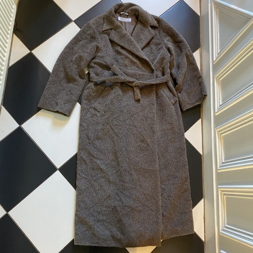 Marella coat grey wool - marella, uk