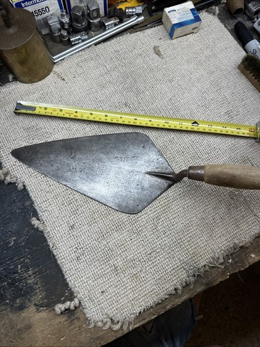 Vintage 11x51 brick trowel - vintage,