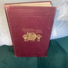 Mechanical Movements Powers, Devices and Appliances, Gardner D Hiscox, 1904 
