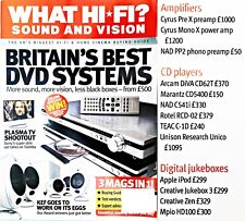 WHAT HI-FI CD PLAYERS  ARCAM