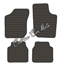 CUSTOM FIT VAUXHALL CORSA B CAR FLOOR MATS IN RUBBER FROM 1994 TO 2001 0 CLIP