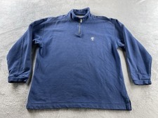 Fat Face Men's 1/4 Zip Sweatshirt Long Sleeved High-Neck Size M L