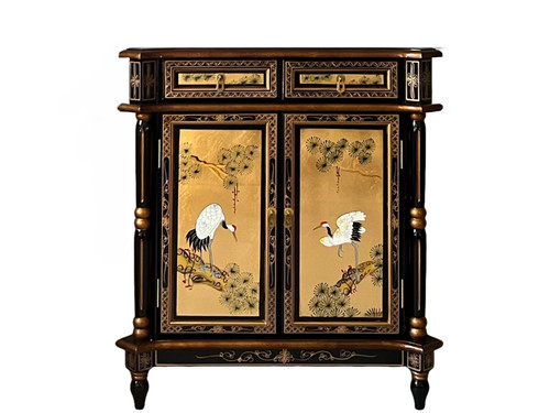 Oriental gold leaf pillar - leaf,