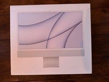 Apple iMac 24-inch M1 8 CPU/7 GPU 8GB RAM  256GB SSD Silver with box