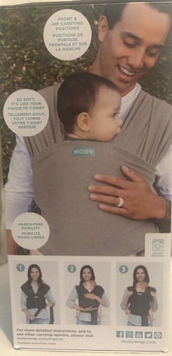 Opened box moby baby wrap - moby,