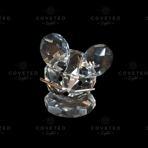 Swarovski crystal mouse foil - crystal,