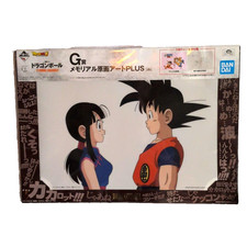 Dragon Ball Chichi Son Goku Cel Art Sheet Akira Toriyama japan