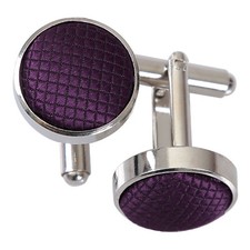 Cadbury Purple Mens Cufflinks