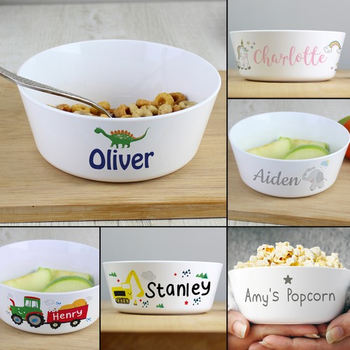 Personalised childrens bowl - childrens,