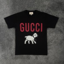 Gucci Lamb Graphic T-Shirt Black Size M