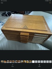 Coin Collectors 6 Draw Cabinet