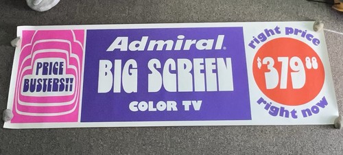 Vintage admiral - admiral, 2’x6’