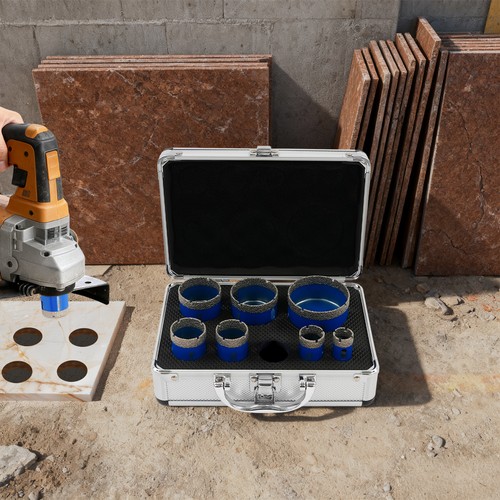 Diamond drill core bit - drill, set