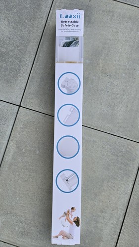 Looxii retractable stair gate - retractable,