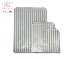 Candy Stripe Paper Bags Sweet Shop Candy Bags 5" X 7" & 7" X 9" Gift Party Bags