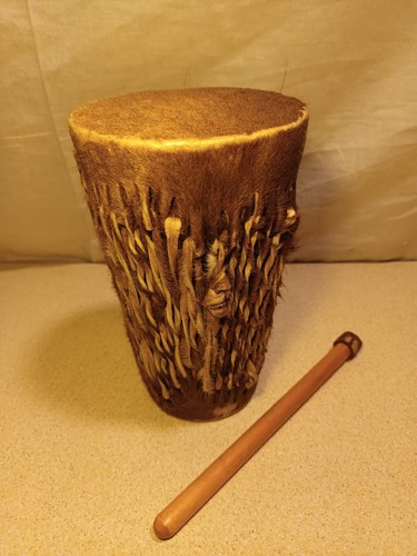 Goat skin drum - goat,