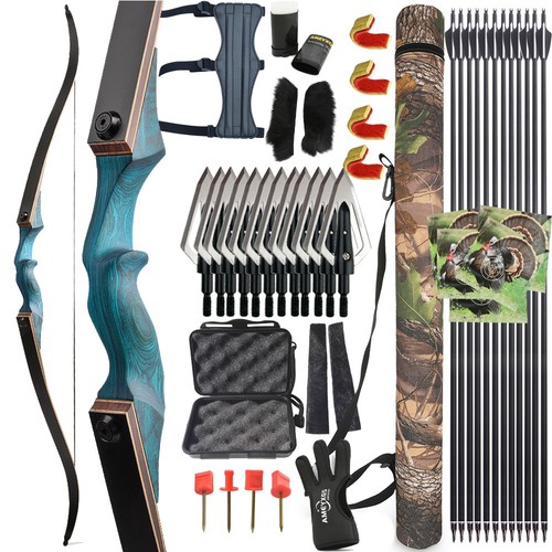 Recurve bow arrow set - recurve,