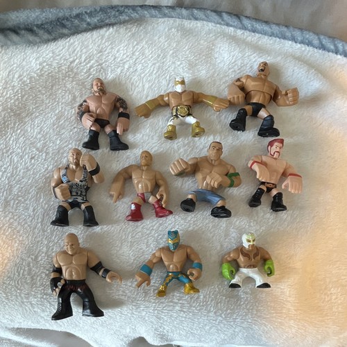 Wrestling figures job lot - job,