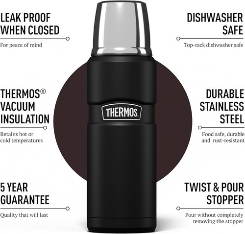 Thermos stainless king matt - thermos,