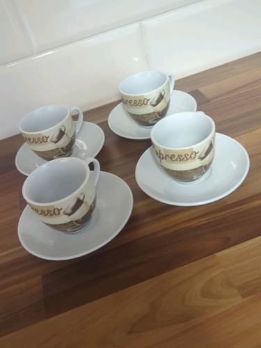 Espresso cups and saucers - espresso,