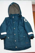 Viller Valla Hooded Padded Parka Coat Midnight Blue 98cm/Age 3
