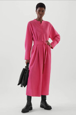 COS Midi Shirt Dress Womens UK