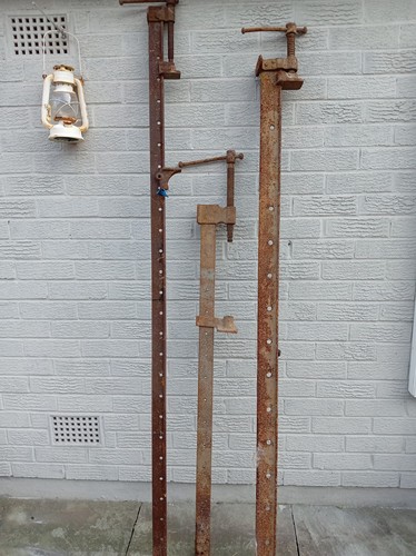 Vintage record sash clamps - vintage,