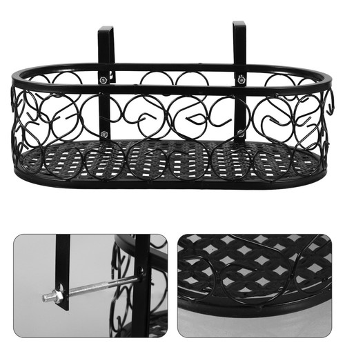 Durable black metal hanging - metal,