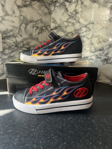 Heelys snazzy shoes - shoes, flame