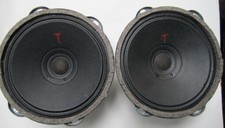 1 Pair Isophon 470.051.14 laudspeaker from Nordmende Tannhäuser Z330 radio