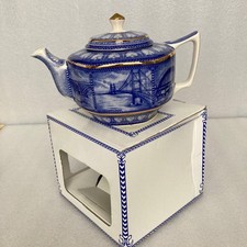 Wade Ceramics for Ringtons - hexagonal Bridges teapot - mint condition