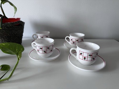 Vintage french arcopal red - vintage,