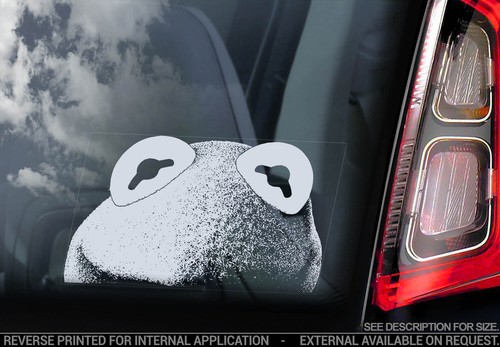 Kermit the frog car window - kermit,