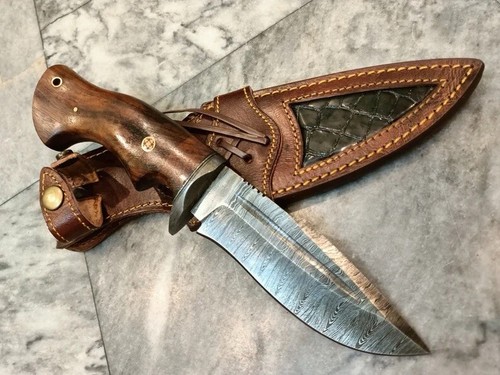 Handmade forged damascus - 10”,