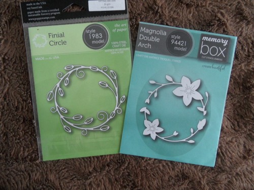 Memory box poppy die - die, sets