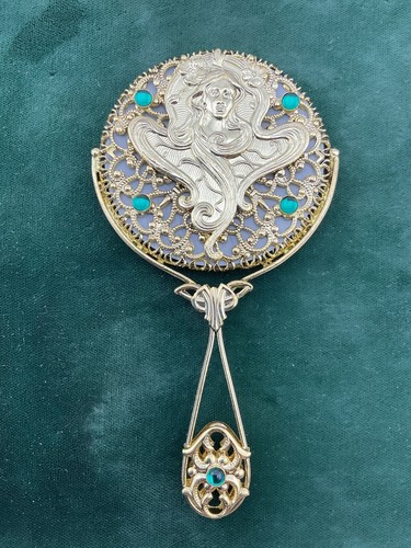 Nouveau mucha style hand - mucha,